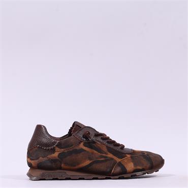 Hispanitas Zinnia Low Profile Trainer - Mocha Leopard